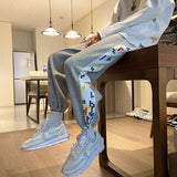 Men Pants Men's Autumn and Winter Casual Sports Ninth Pants