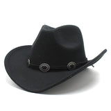 Cowboy Hats Western Cowboy Hat Equestrian Hat Curved Brim Felt Hat for Women