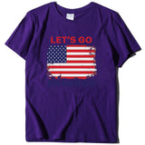 Let's Go Brandon T Shirt Women's Top Printed Short Sleeve T-shirt Women
