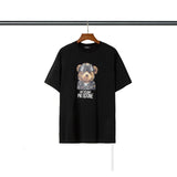 We11 Done T Shirts Painted Little Monster Pattern Stitching Loose Men and Women