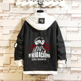 Comic Denim Jacket Men's and Women's Fashion Denim Jacket Top