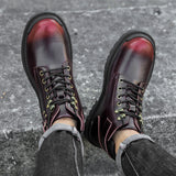 Men's Martin Boots Men's Autumn and Winter Casual Boots