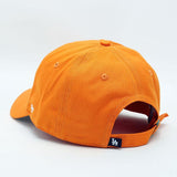 Dodgers and Yankees Baseball Cap 47brand Baseball Cap Soft Top Embroidered NY Peaked Cap Orange