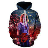 Stranger Things Hoodie 3dstranger Things 3D Digital Printing Men's Hoodie Sweater