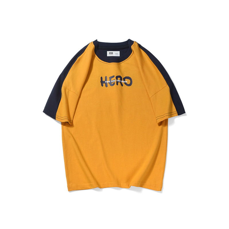 Children T Shrits Summer Boy's Short-Sleeved T-shirt Loose Short Sleeve