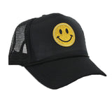 Smiley Face Cap Spring/Summer New Baseball Cap Solid Color Peaked Cap