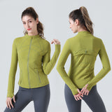 BBL Jacket Autumn and Winter Exercise Coat Women's Yoga Clothes Long Sleeve