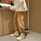 Men Pants Casual Pants Men's Autumn and Winter Loose Trousers
