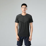 Sweat Wicking Shirt Fitness Short Sleeve Men's Fashion T-shirt
