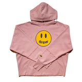 Drew House Drew Smiley Face Letter Sweater Loose Trendy High Street Couple Pullover Hoodie Men