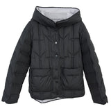 Women Winter Coats Puffer Jacket Down Coat Autumn and Winter Large Pocket Hooded Short Down Jacket Coat for Women