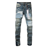 Purple Brand Jeans Patch Old Patchwork Jeans