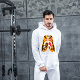 Men Graphic Hoodie Fashion Men's and Women's Trendy Hoodie Men's Printed Sports Sweater