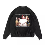 Marilyn Manson Sweatshirt Vintage Classic Sweater Long Sleeve