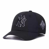 La 9fifty Hats Golden Edge Men's and Women's Hard Top NY Hip Hop Fashion