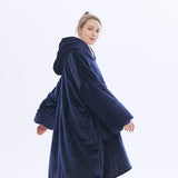 Hoodies Blankets Hooded Lazy Blanket Pajamas plus Velvet Thickened