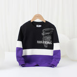 Children Boy Hoodie Spring and Autumn Terry Sweater Sweater