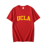 UCLA T Shirt Short Sleeve T-shirt Male Half Sleeve Training Wear