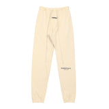 Fog Fear of God Essentials Pant Reflective Trousers Fleece-Lined Couple Embroidered Sweatpants