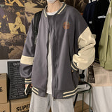 Jock Jacket Autumn Leisure Sport Cardigan Baseball Uniform Men's Jacket Jacket Men's Autumn and Winter Clothing
