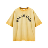 Kanye West Trust God T Shirt Summer Printed Short Sleeve Suit
