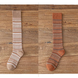 Winter Thick Knit Thigh High Socks Long Stockings Boot Socks Women Calf Socks Long Socks Cotton Socks