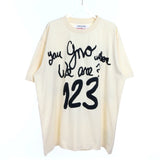 Preppy Aesthetic T Shirt Printed Short Sleeve Retro Washed T-shirt