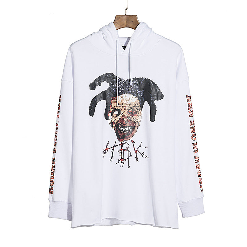 City Morgue Vlone Hoodie Printed Short Sleeve Casual