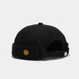 Smiley Face Cap Embroidered Hat
