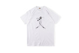 Cpfm T Shirt Portrait Printed Men's and Women's Short-Sleeved T-shirt