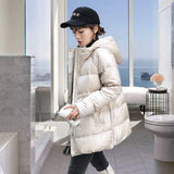 Women Winter Coats Puffer Jacket Down Coat Thin Lightweight Short Type Down Jacket Female Winter White Duck Down Warm Coat