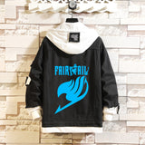 Comic Denim Jacket Anime Cowboy Coat Clothes
