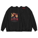 Stranger Things Hellfire Club Coat Peripheral Sweatshirt Stranger Things round-Neck Pullover