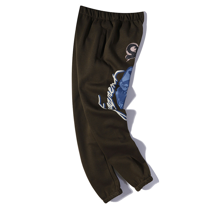 Kanye West Sunday Service Pant Lightning Sports Fleece-Lined Casual Sweatpants
