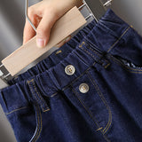 Toddler Boys Pants Boy's Denim Pants Spring and Autumn Casual