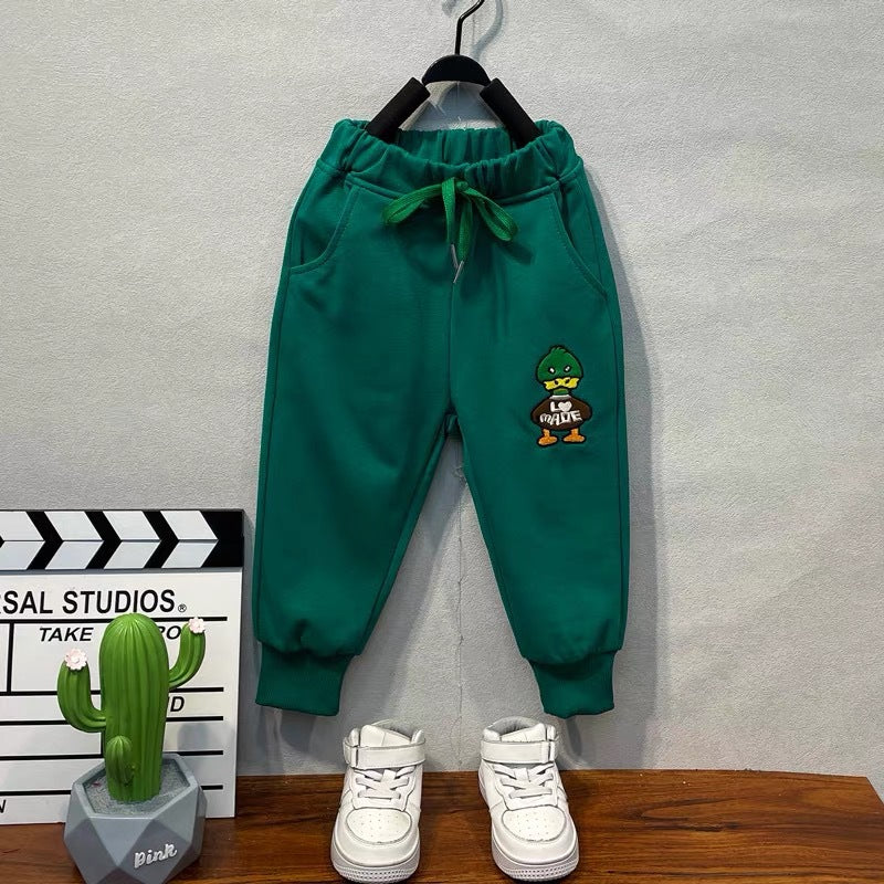 Toddler Boys Pants Boys' Baseball Jacket Two-Piece Set
