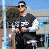 Alaska Varsity Jacket plus Size Men's Autumn Clothing Baseball Uniform Jacket Casual Jacket