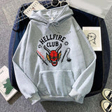 Stranger Things Hellfire Club Hoodie Printed Hoodie Sweater Autumn and Winter