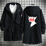Stranger Things Hellfire Club Hoodie StrangerThings Season 4 Men's and Women's Mid-Length Trench Coat