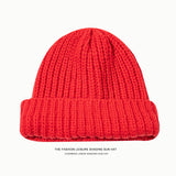 Toboggan Hat Loose Woolen Cap Children Autumn Winter Warm