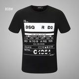 Dsq2 T Shirt Casual Sports Printed Short Sleeve Summer Men