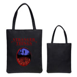 Stranger Things Hellfire Club Handbag Stranger Things 4 Women's Shoulder Bag Zipper Book Bag