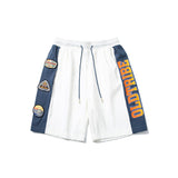 Men Shorts Summer Printed Straight-Leg Pants Shorts Men