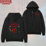 Stranger Things Hellfire Club Hoodie Hoodie Coat