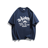 Men T Shitrs Summer Men's Printed round Neck T-shirt Casual Short Sleeve