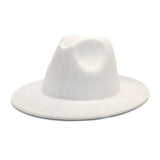 Mens Kentucky Derby Hats Fall/Winter Fedora Hat Vintage Top Hat Women's Woolen Hat