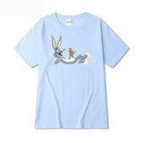 Bugs Bunny Shirt Fashion Men's Short Sleeve Cute