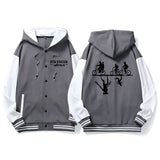 Stranger Things Hellfire Club Hoodie Stranger Things 4 Men's and Women's Baseball Uniform Autumn and Winter