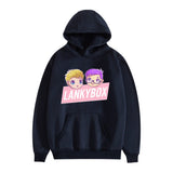 Anti Social Club Hoodie Anime Print Fashion Casual Hooded Sweatshirt