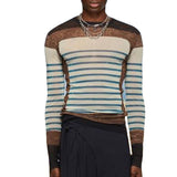 Rave Outfits Men Long Sleeve Shirt Sexy Men's Undershirt Fashion Color round Neck Long Sleeve T-shirt